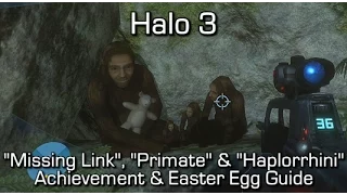 Halo 3 - Missing Link, Primate & Haplorrhini (Cavemen) - Achievement & Easter Egg Guide