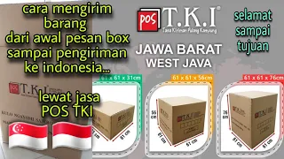 Cara mengirim barang dari luar negeri ke indonesia dengan POS TKI