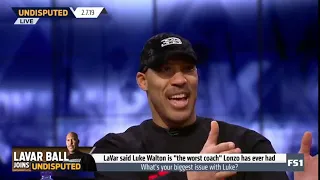 Lavar Ball Why Do You Hate Luke Walton Be Honest? | Undisputed