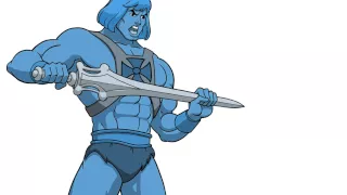 HE-MAN (Tom's Techno Remix) Masters of the universe theme tune