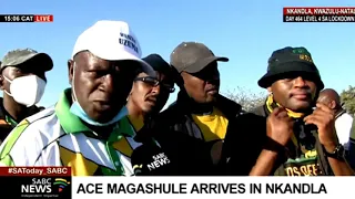 Jacob Zuma I Ace Magashule arrives in Nkandla