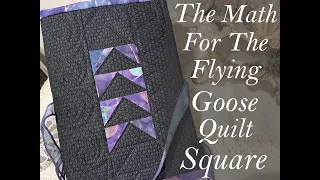 How To Make The No Waste Flying Goose Block And The Math To Make Any Size