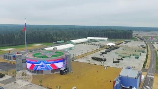 Закрытие Парка Патриот "Армия 2015" в Кубинке Аэросъемка