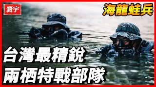 【海龍蛙兵】台灣最強蛙人部隊！潛水29小時無恙，海豹突擊隊的翻版，台灣少數擁有實戰經驗傳承的部隊！