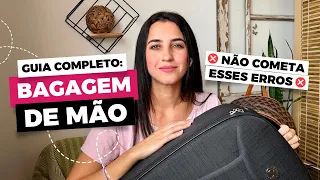 REGRAS BAGAGEM DE MÃO 10 KG (2024): REGRAS, DICAS E ERROS QUE NÃO PODE COMETER | MALA DE VIAGEM