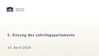 5. Lehrlingsparlament