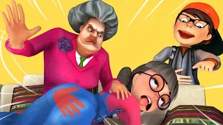 Scary Teacher 3D Videos Troll - Nick and Tani the Best Troll of MissT.