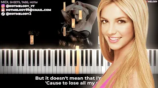 Britney Spears - Oops!...I Did It Again piano karaoke