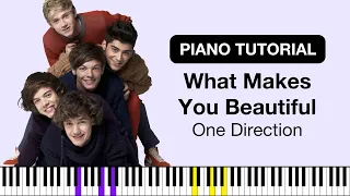 What Makes You Beautiful — One Direction | Piano Tutorial