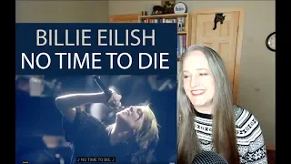 Voice Teacher Reaction to Billie Eilish - No Time To Die  | Live From The BRIT Awards