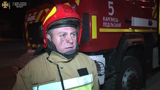 Хмельниччина: пожежа в готелі у Кам’янці Подільському, вогнеборці врятували 6 та евакуювали 8 людей