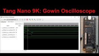 Gowin Analysis Oscilloscope on the Tang Nano 9K FPGA Board