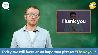 How to Pronounce: Thank You