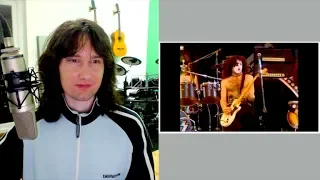 British guitarist reacts to Kiss in the 70's showing it's not all just for show!
