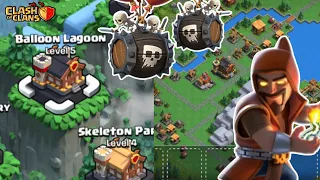Balloon Lagoon Impossible One Shot Attack In Clan Capital Raid || Clash of Clans