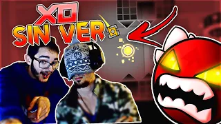 RETO SIN VER EN GEOMETRY DASH con Samu | SoulsTRK