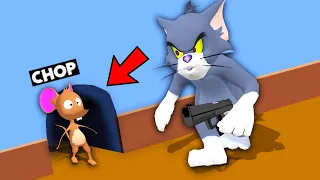 CHOP TRIED TO TRAP ME INSIDE TOM & JERRY SIMULATOR