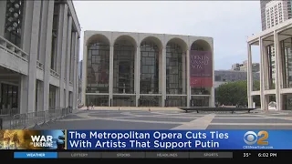 Metropolitan Opera cuts ties with artists who support Putin