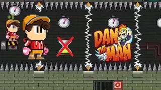 NO DAMAGE ! Dan The Man | BAUD ADVENTURE | ORDER IN DISORDER !! | Easy to Hard Mode.