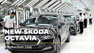 New Skoda Octavia Assembly Line - Skoda Factory - How Car is Made