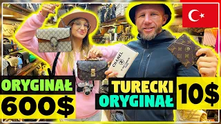 #1 TURCJA - Witamy w świecie podróbek! Grand bazar w Stambule! [4K]