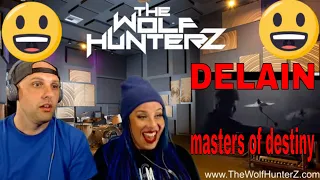 First Time Hearing Masters Of Destiny by DELAIN (Official Video) The Wolf HunterZ Reactions