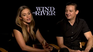 Wind River : Itw Elizabeth Olsen & Jeremy Renner  (official video)