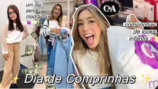 DIA DE PATRICINHA com A GENTE: MUITAS COMPRINHAS na C&A 🛍️✨💘 Cacá Anjos