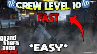 GTA 5 LEVEL UP YOUR CREW RANK FASTER ON XBOX,PS4 AND PC!! GET CREW LEVEL 10 FAST