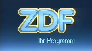 ZDF Werbeblock, Programmtafel und Ansage von Elke Kast (07.10.1991)