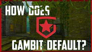 How Gambit defaults Ancient (T-SIDE) | CSGO Default