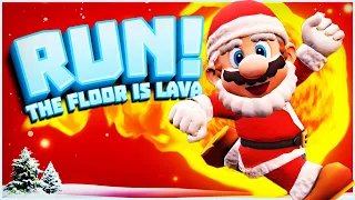 ❄️ Christmas Mario Run Challenge ❄️ The Floor is Lava ❄️ Christmas Brain Break ❄️ Just Dance