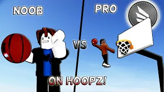 NOOB VS. PRO ON HOOPZ! | 5,000 SUBSCRIBER SPECIAL | It's MK yt | Hoopz