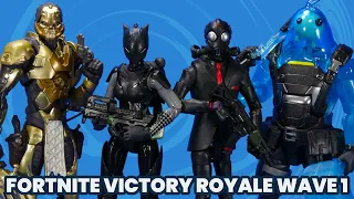 Fortnite Rippley, Lynx, Midas Rex, Chaos Agent Hasbro Victory Royale Series Epic Games Figure Review