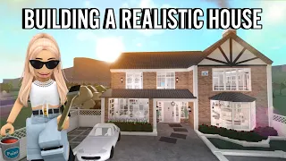 BUILDING A REALIISTIC IRL BLOXBURG HOUSE | roblox