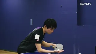 Koki Niwa - Service Technique #4 by VICTAS