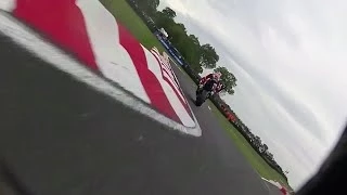 Onboard with Shane Byrne for MCE BSB race 2, Oulton Park