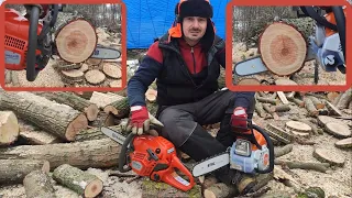 Test Stihl ms182 vs Husquarna 135 mark II. Która z nich jest lepsza?!👍