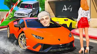 ПРОИГРАВШИЙ ОТДАЕТ ЛАМБУ ВЛАДА А4 НА RADMIR GTA 5 RP! ГОНКА КЛЮЧ НА КЛЮЧ В ГТА 5 РП (МОДЫ ГТА 5)