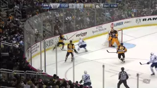 Kadri's Huge Hit on Ehrhoff vs Pens - Nov 26th 2014 (HD)