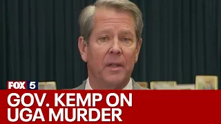 Gov. Kemp reacts to UGA murder | FOX 5 News
