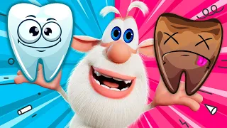 Booba - Cuidado de los dientes - Cepíllate los dientes correctamente - Dibujos animados para niños