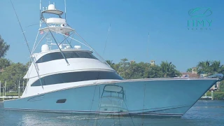 2017 Viking Yachts 80' Enclosed Bridge CHINA TIME - For Sale with HMY Yachts