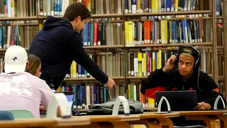 Blasting INAPPROPRIATE Songs (PART 13) in the Library PRANK