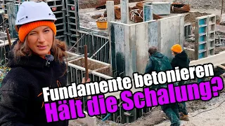 Muss jetzt der Rückwärtsbetonierer her?  Unsere erste Baustellenfolge - Teil 1