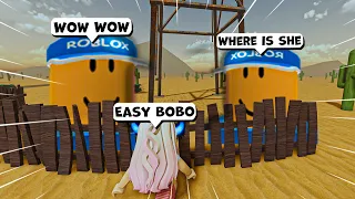 ROBLOX Evade Funny Moments #59 (TROLLING BoBo)