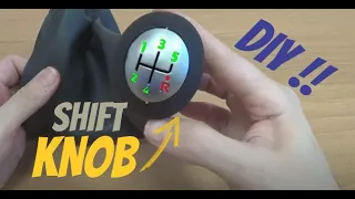 How to replace gearbox shift knob 🚗