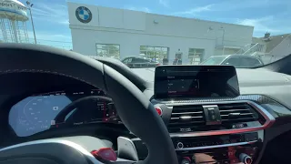 2021 BMW X4M Competition Adjust Sound Settings