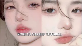 Korean Makeup Tutorial || Korean Makeup || #koreanmakeup #trending #aesthetic #foryou #tazriba