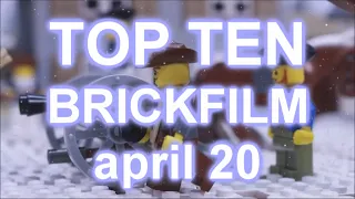 Top Ten BRICKFILM - April 2020 - lego stop motion animation
